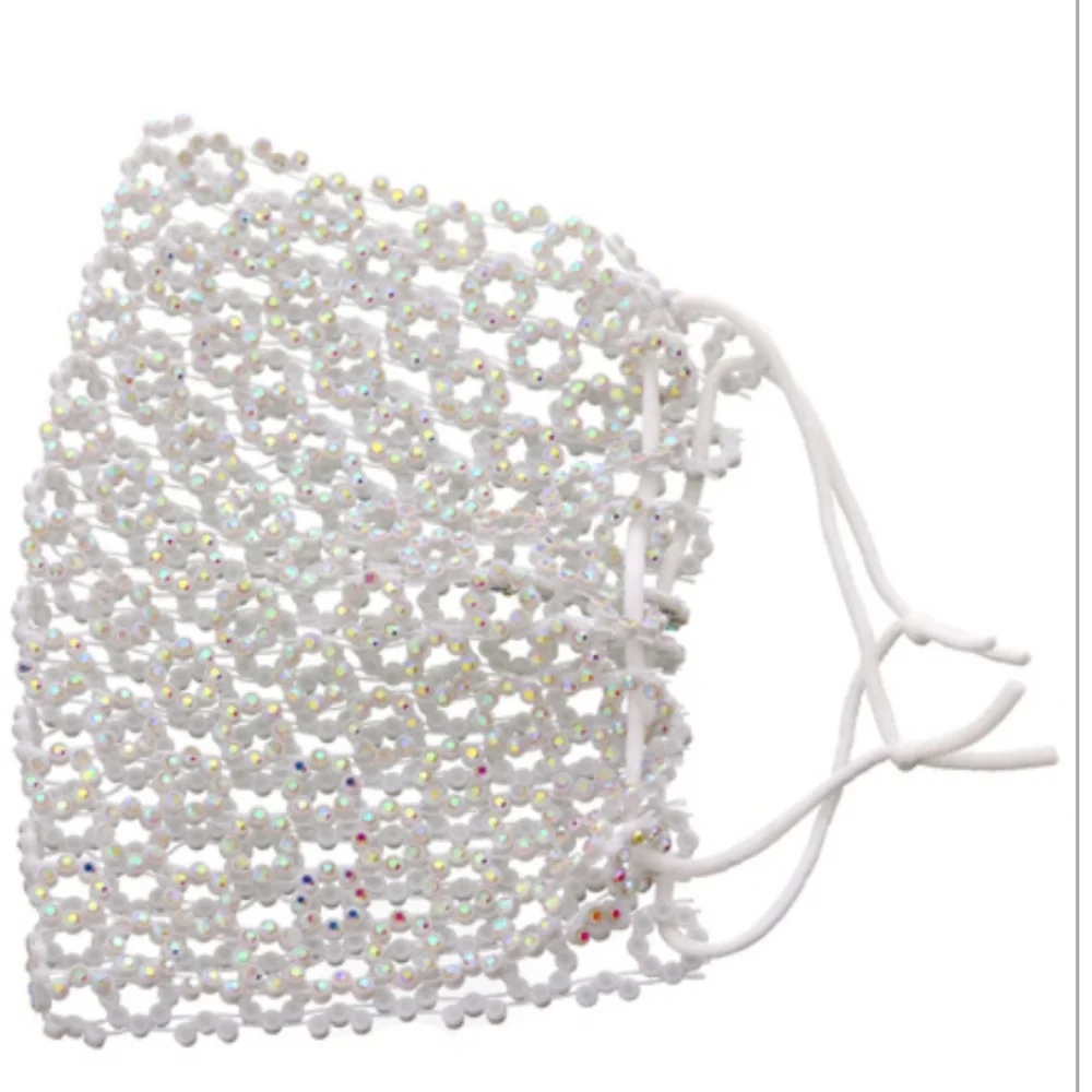 Rhinestone Fashion Face Mask